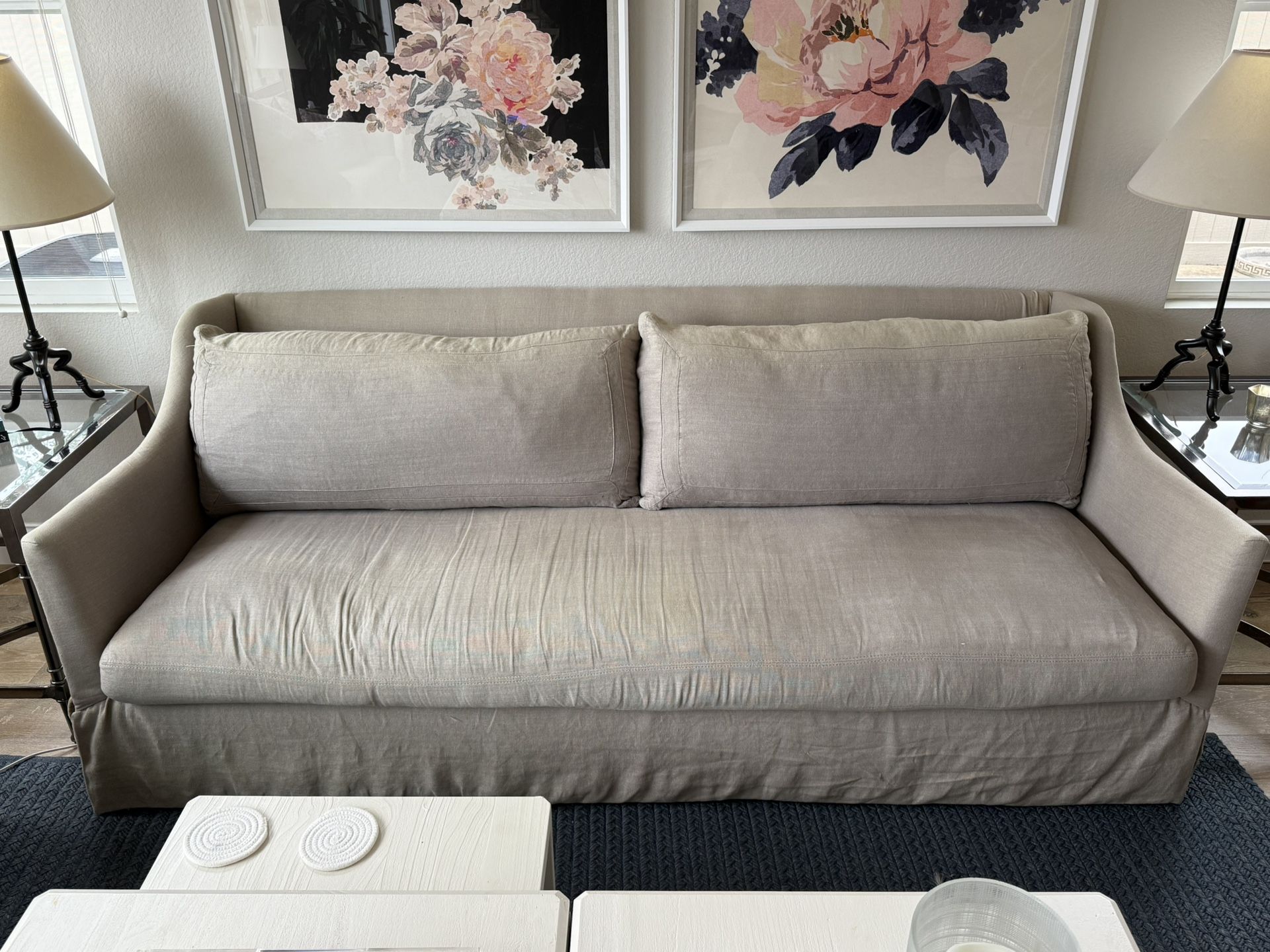 Long Couch (Taupe Color)