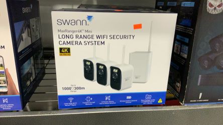 Swann MaxRanger4K Mini Long Range Wi-Fi Security System $200