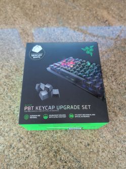 Razer Gaming Keyboard PBT Keycap Upgrade Set (New)