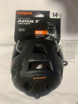 Mongoose helmet with Camera Mount (NEW)
