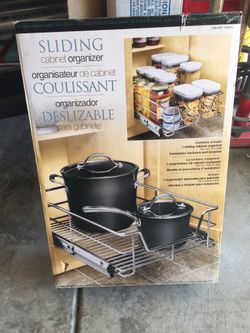 Sliding cabinet Organizer