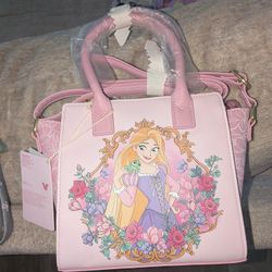 Disney Rapunzel Crossbody Loungefly Purse NWT