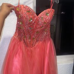 Corset Pink Dress 