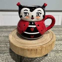 Johanna Parker Valentine Ladybug Mug 