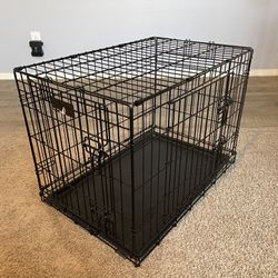 30” Double Door Dog Crate (New)