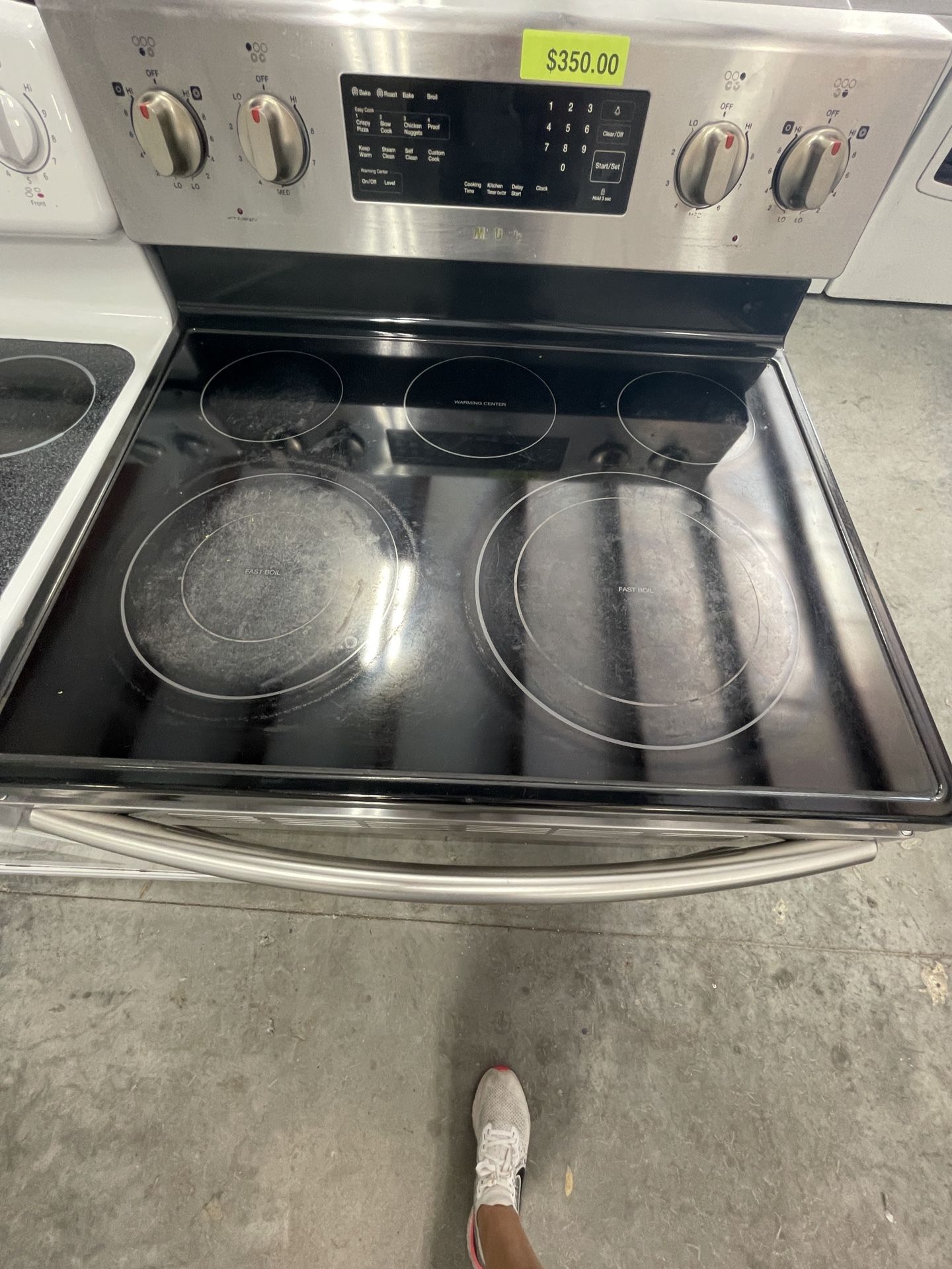 Samsung Electric Stove Stainless Steel Available NOWWWWW