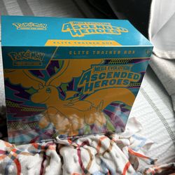 Pokemon Ascended Heroes ETB-$110 & Journey Together BB-$45