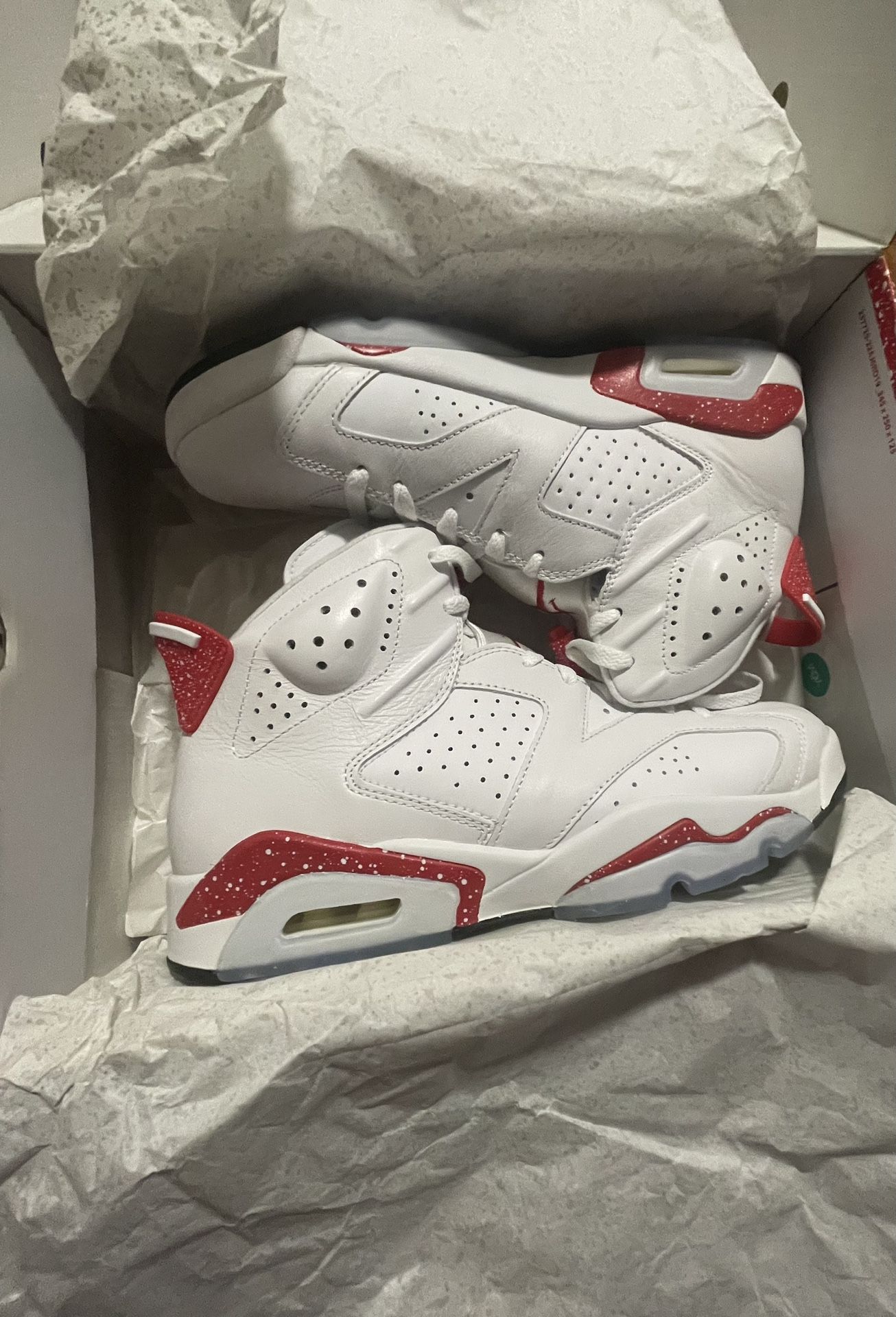 Jordan 6s Red Oreos.