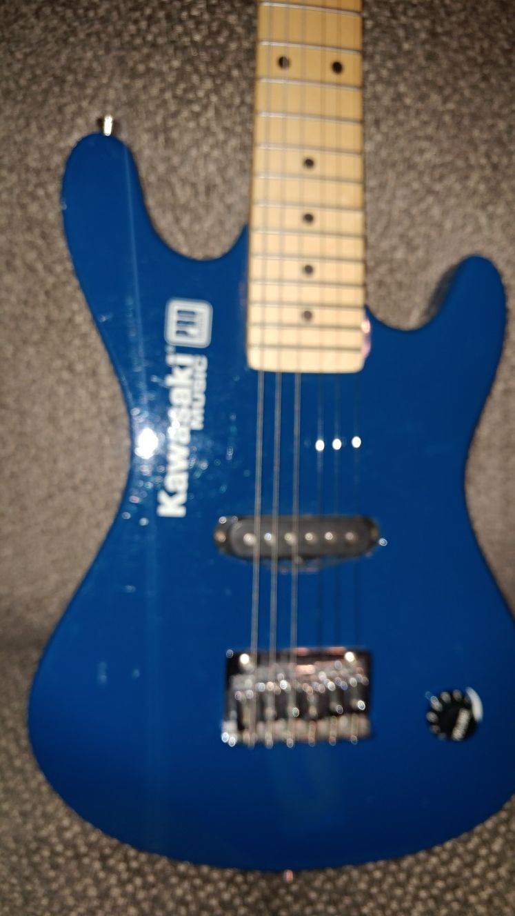 Kawasaki pro series electric guitar