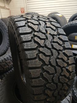 New set of tires 33 1250 17 lt