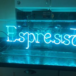 NEON ESPRESSO SIGN
