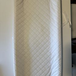 Baby Basics Infant Changing Pad, White + 2 Unisex Covers 