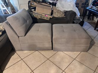 Brand New Singular Sofa And Ottoman