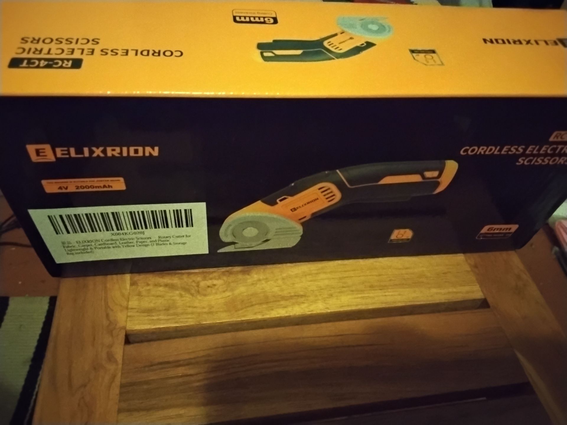 ELIXRION CORDLESS ELECTRIC SCISSORS