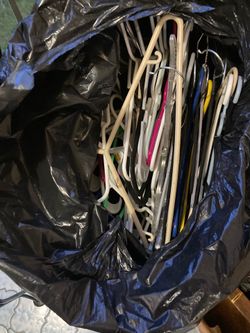 Big bag full of hangers unlimited for $10