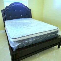 NEW QUEEN-SIZE PILLOW TOP MATTRESS AND BOX SPRING 💤