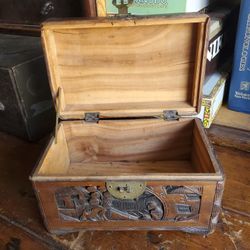 Hand-carved Box