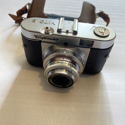 Voigtlander Vito B 35mm Film Camera with Color-Skopar f2.8/50 Lens