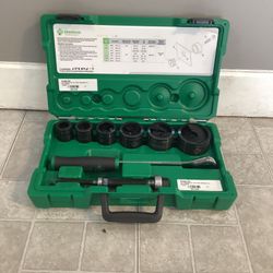 Greenlee Knockout Set 