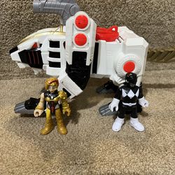 Fisher-Price Imaginext Power Rangers White Tiger Zord - MMPR - Mighty Morphin