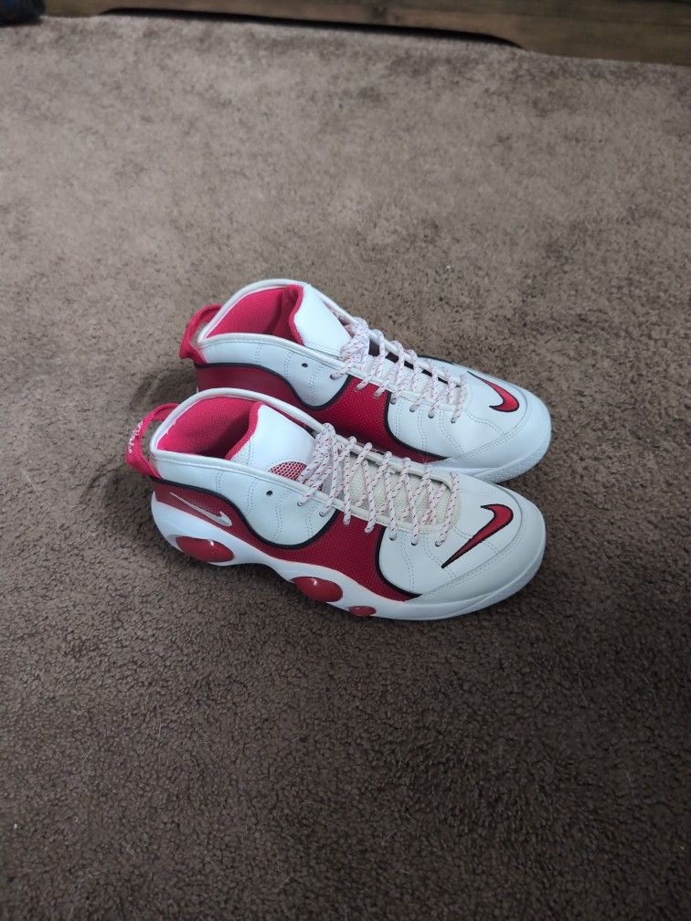 Nike Air Zoom 95 White/Red 8.5 Sneakers WORN ONCE! 