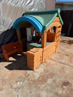 Play house and kitchen