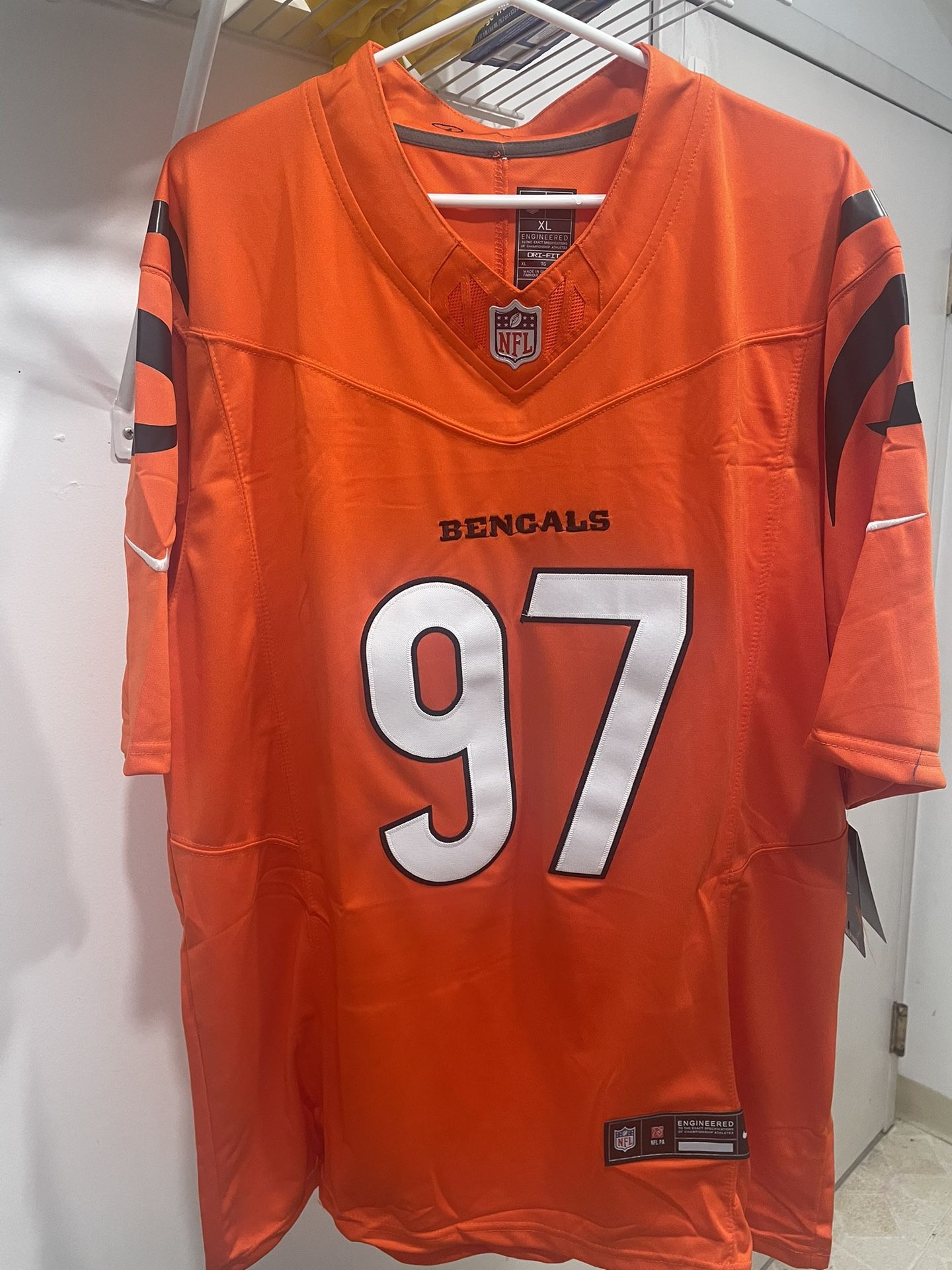 Cincinnati Bengals Shemar Stewart stitched size Large Xl 2xl Available