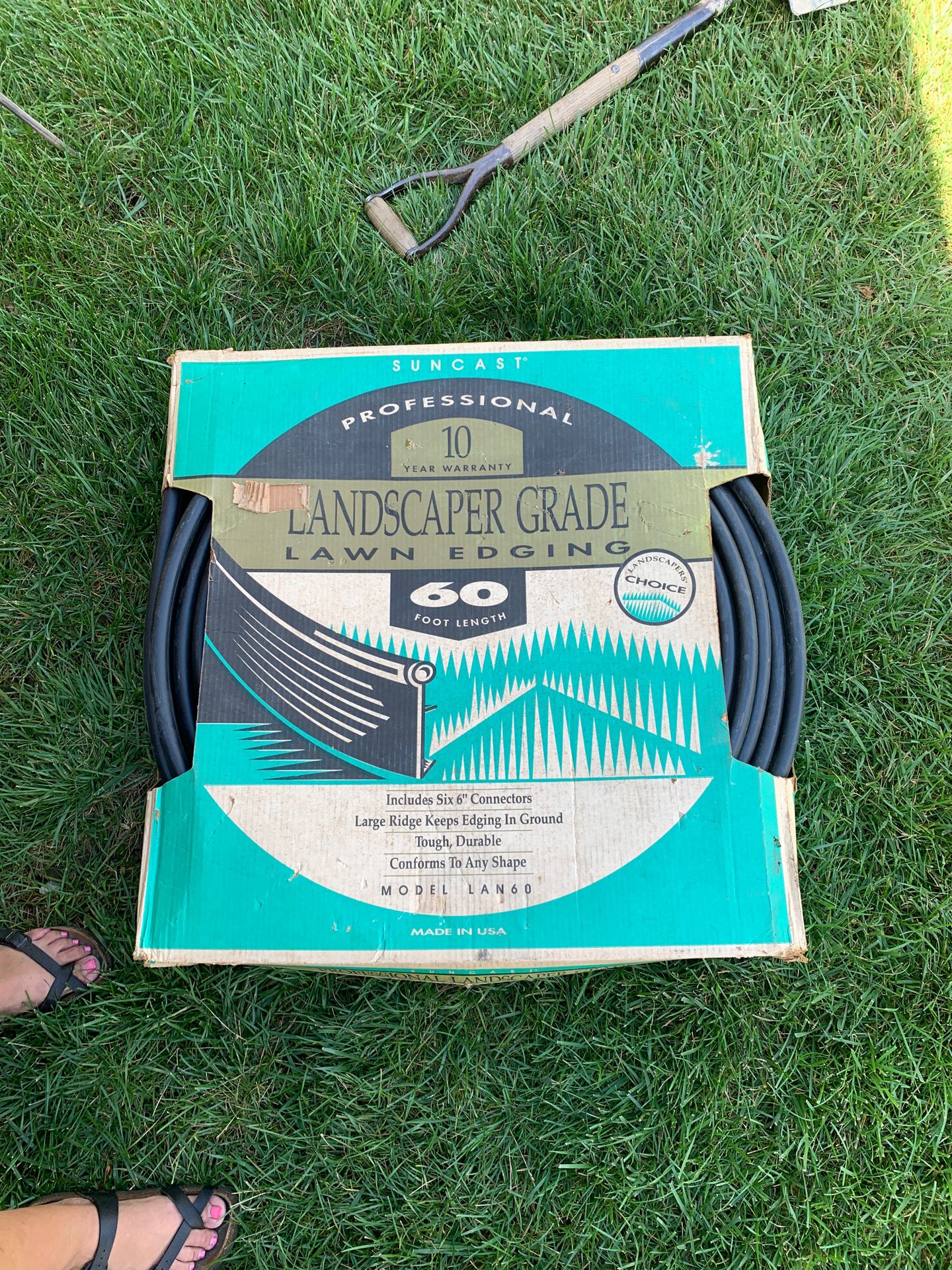 brand new 60 feet edging