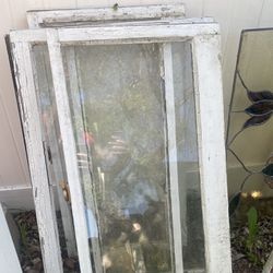 Vintage glass windows