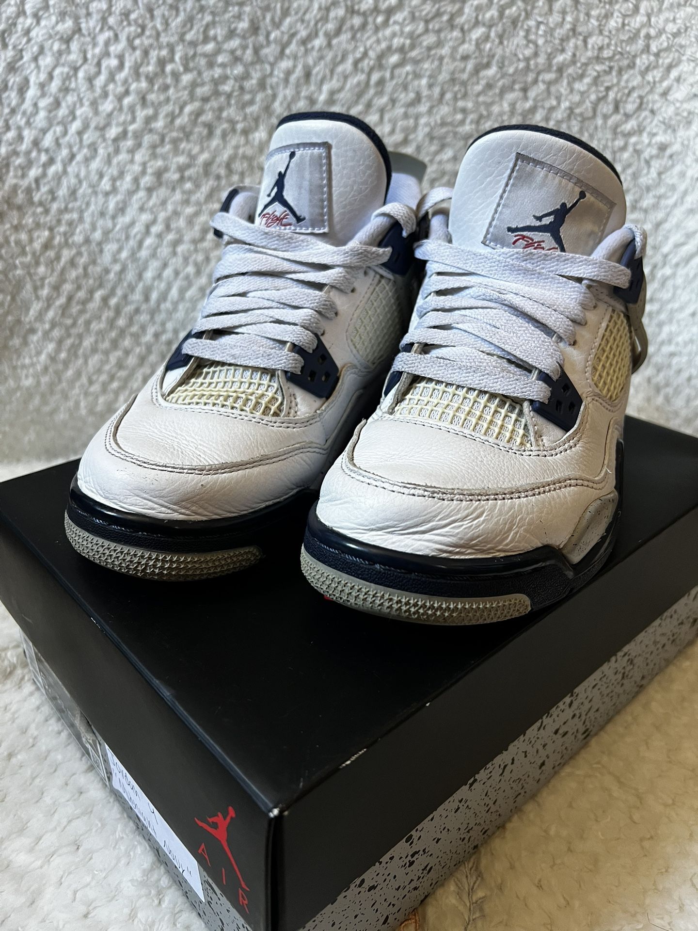 Air Jordan 4 Retro (GS) Midnight Navy