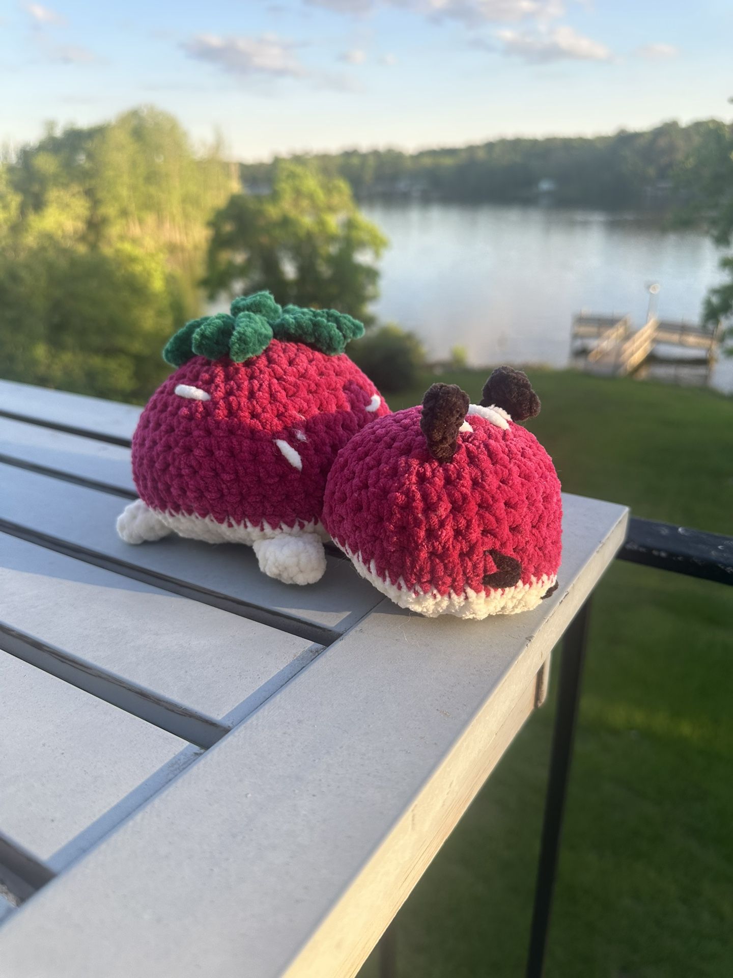 Strawberry Hamster Crochet