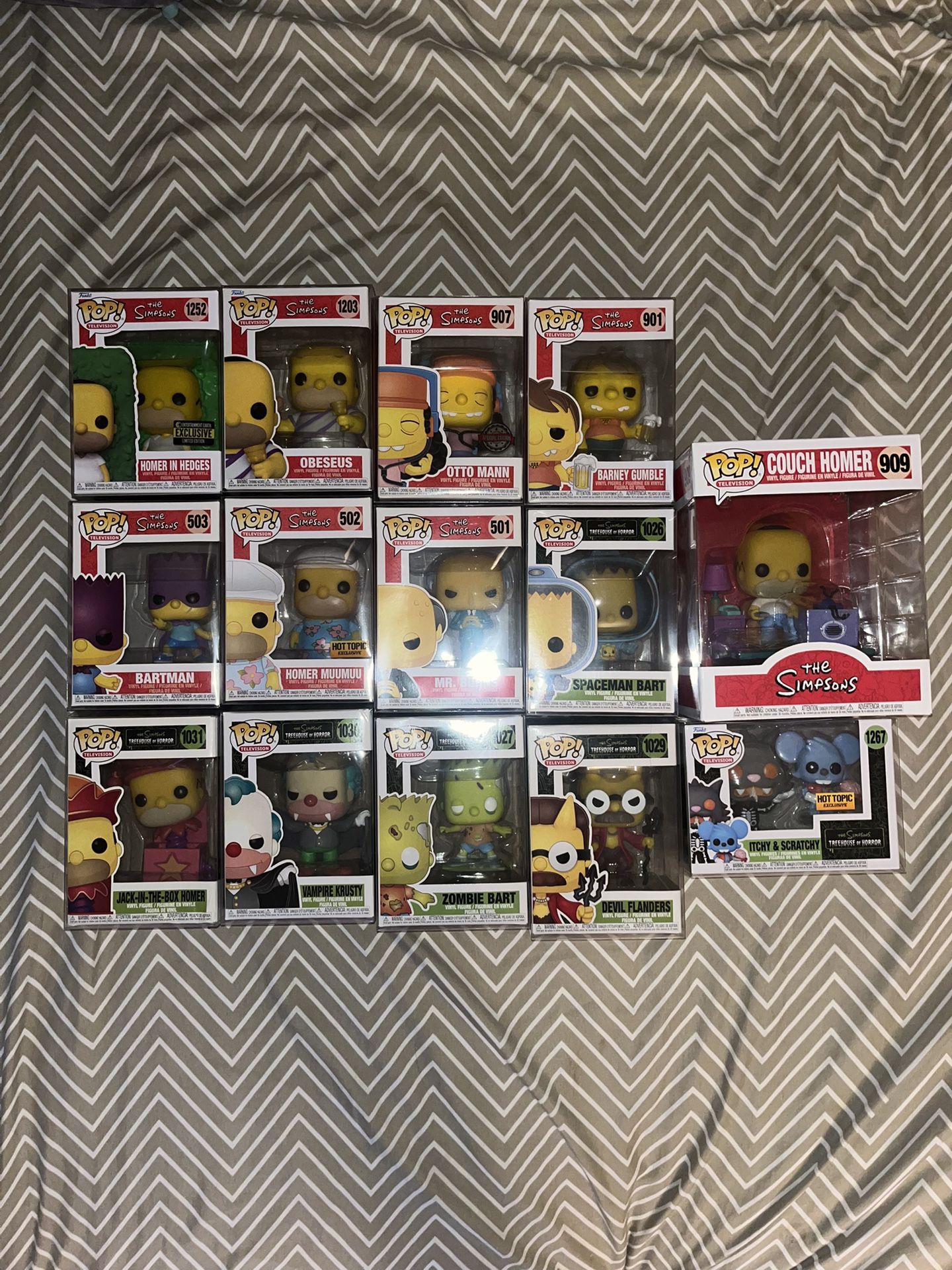 The Simpsons Funko Pop Lot 