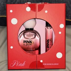 Pink perfume & travel size 