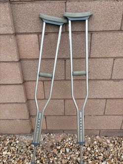 Adjustable Aluminum Crutches – Pair – $15 OBO