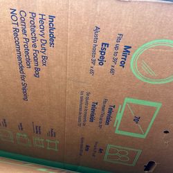 Large moving TV boxes