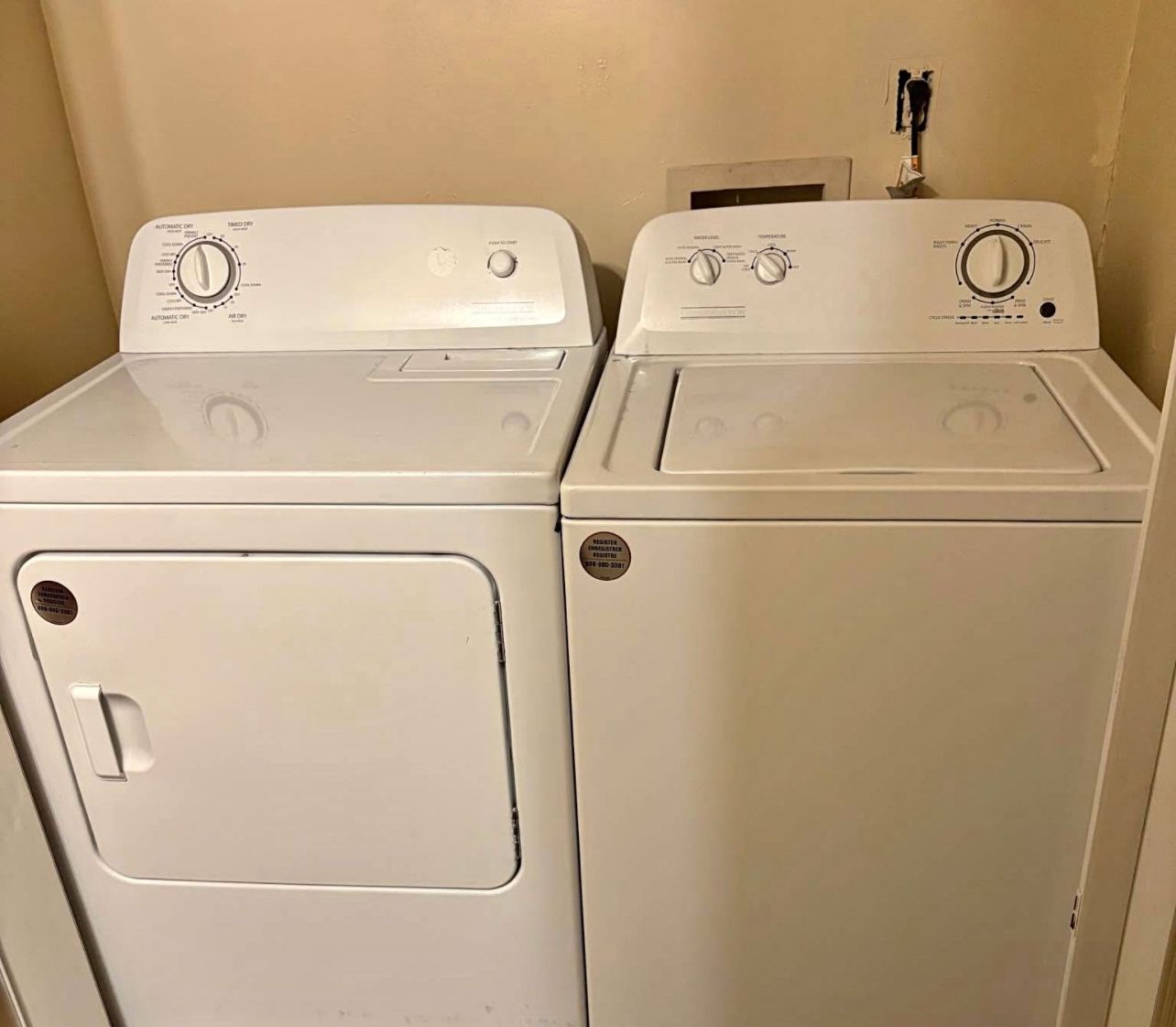 Amana Washer & Dryer Set