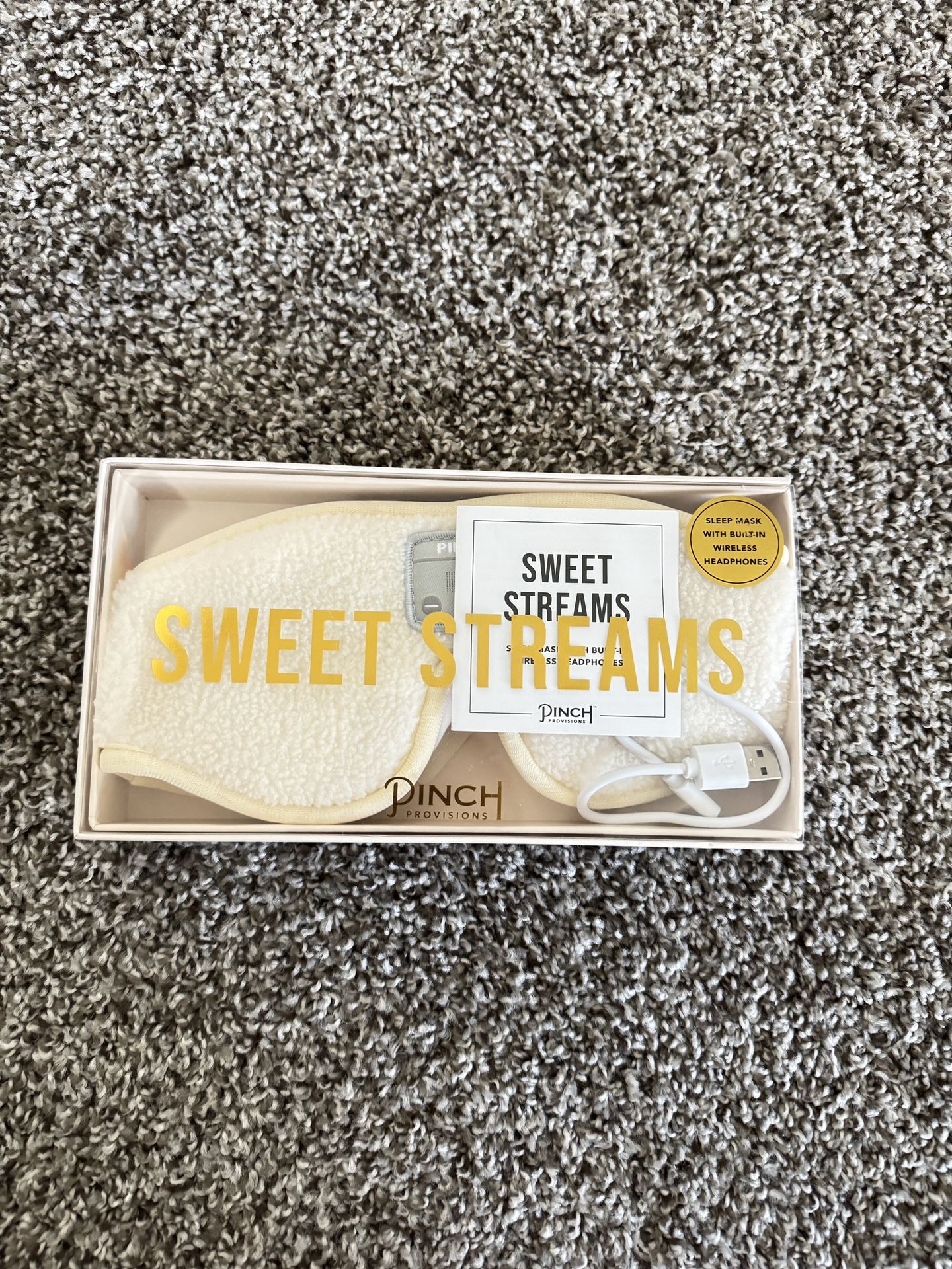 Sleep Mask With Built In Wireless Headphones