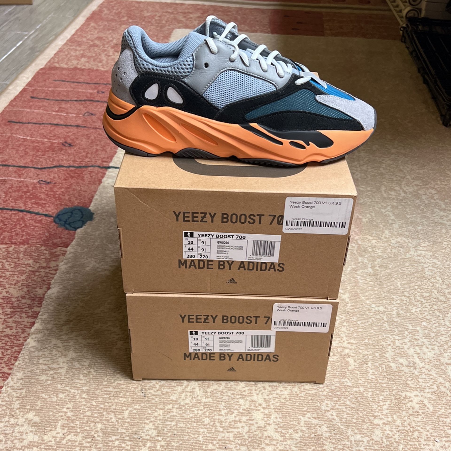 Yeezy 700 Wash Orange