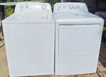 Amana Washer and GE Gas Dryer!! Free local curbside delivery!!!