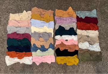 34 Baby Bow Headbands