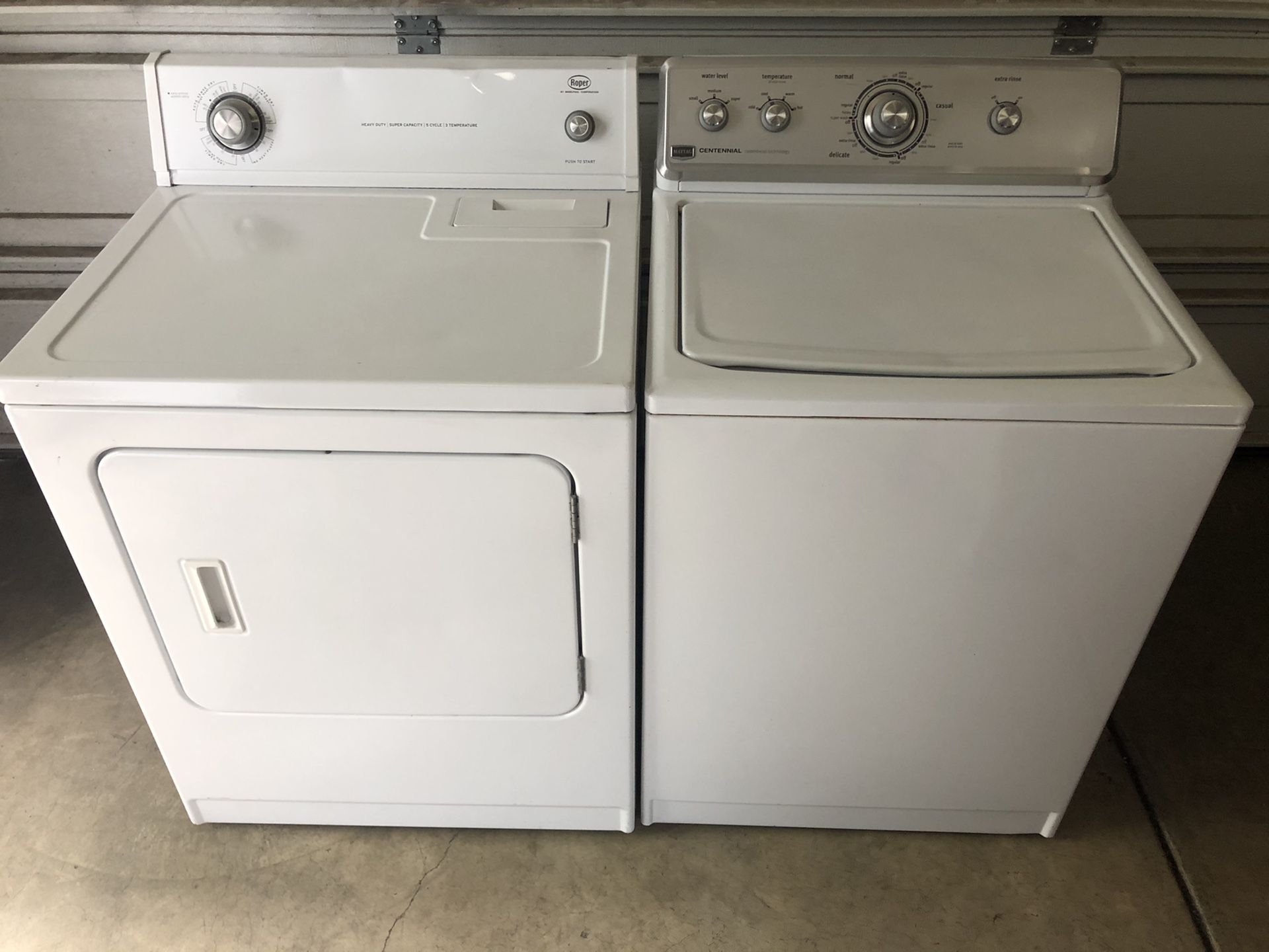 Great working washer and dryer