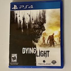 PS4 Video Game - Dying Light 