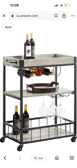 Bar Serving Cart