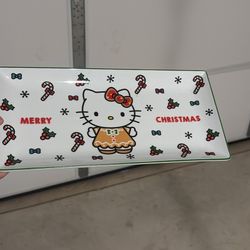 Hello Kitty Christmas Plate