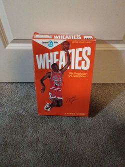 Michael Jordan Wheaties Cereal Box Vintage