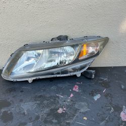 2014 Honda Civic Left Headlight