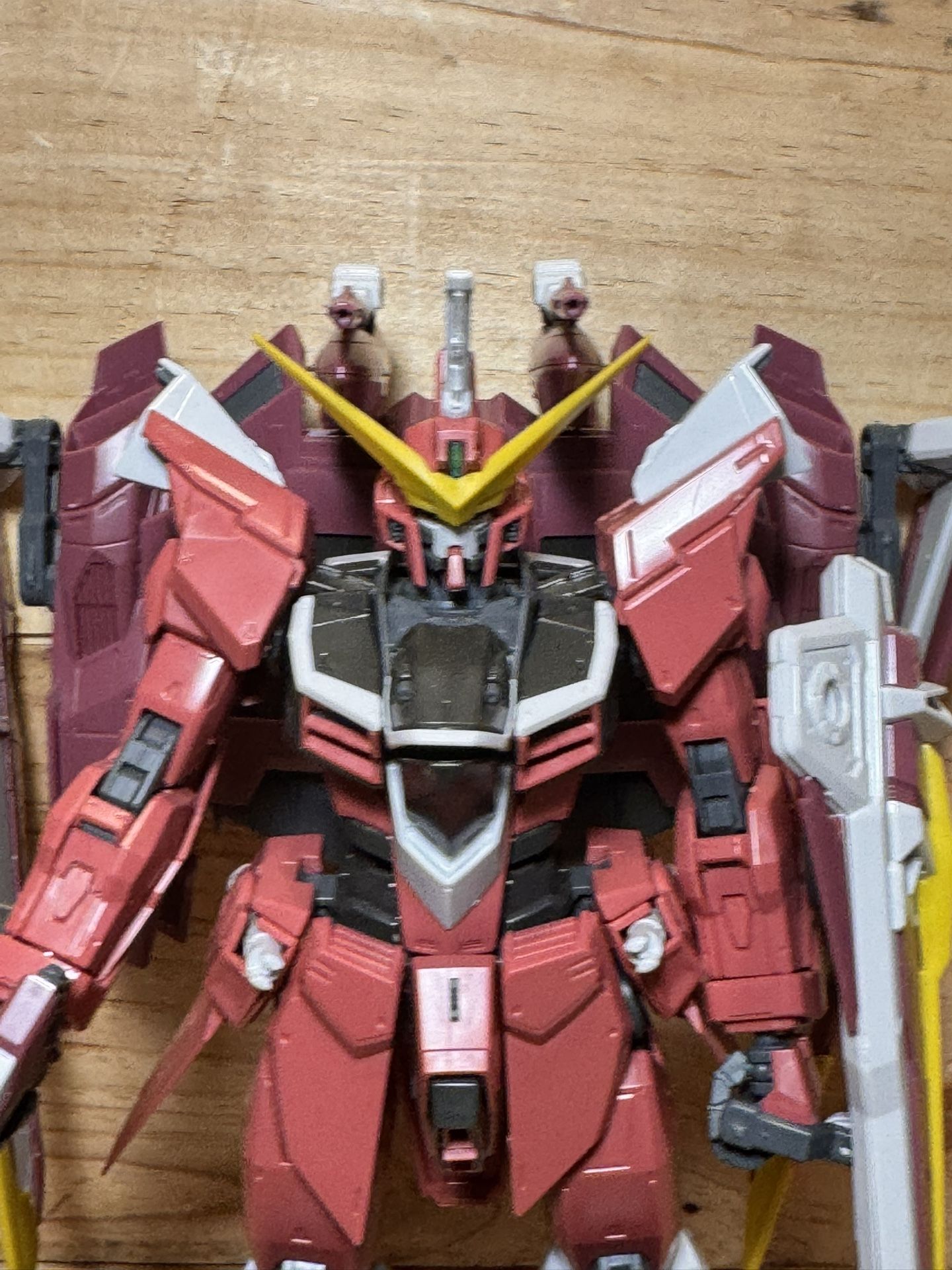 Bandai MG 1/100 ZGMF-X09A Justice Gundam Model Kit #scrappy