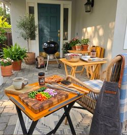$15 each folding outdoor patio drink table side table barbecue prep