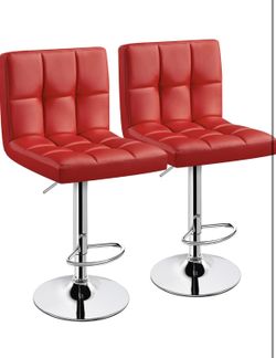 Bar Stools - Modern Adjustable Kitchen Island Chairs