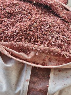 Cedar shavings